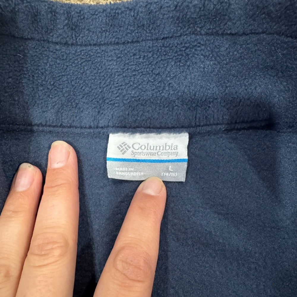 Columbia Women's Navy Blue Fleece Vest - Picture 5 of 8